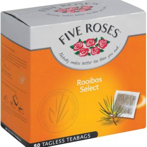 Five Roses Pure Premium Rooibos tea tagless 80s