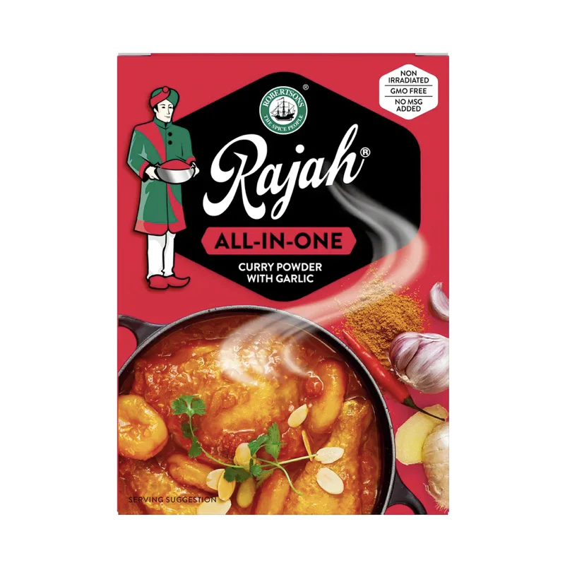 Rajah curry All in one garlic Powder 100g