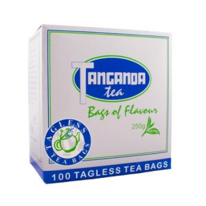 Tanganda Tea 100 tagless tea bags